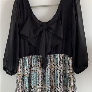 Flirty Bow Back Dress